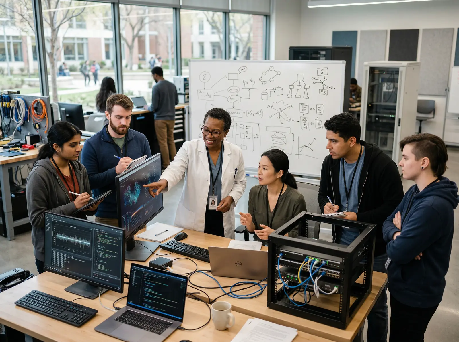 Partnership activity connecting workforce and research